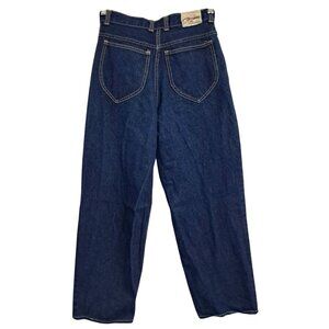 Vintage Silver City Denim Jeans Size 13 High Waist 100% Cotton Hemmed